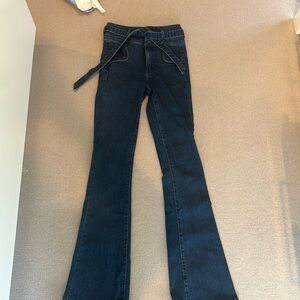 NWOT Veronica beard Giselle flare extra high rise size 25